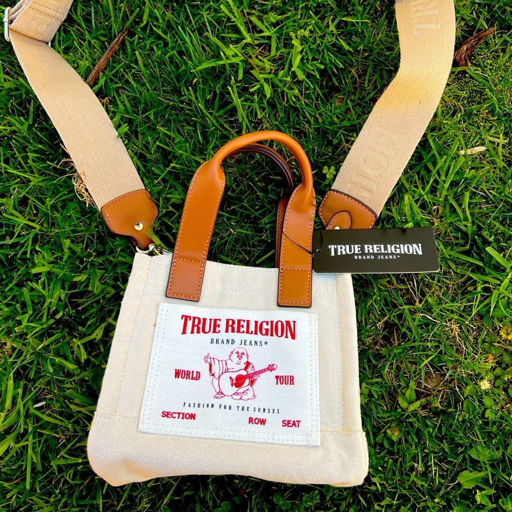 TRUE RELIGION MINI TOTE VIRAL TIKTOK